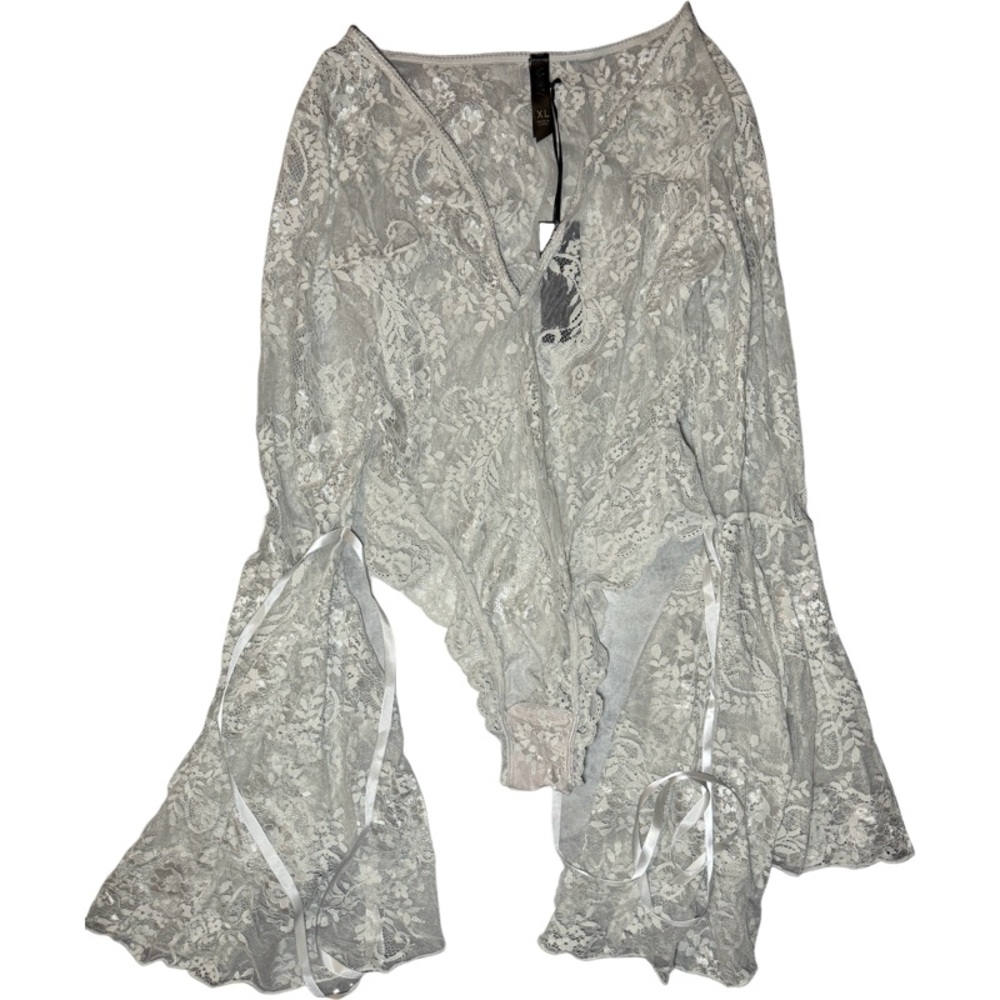 Widow lace bodysuit